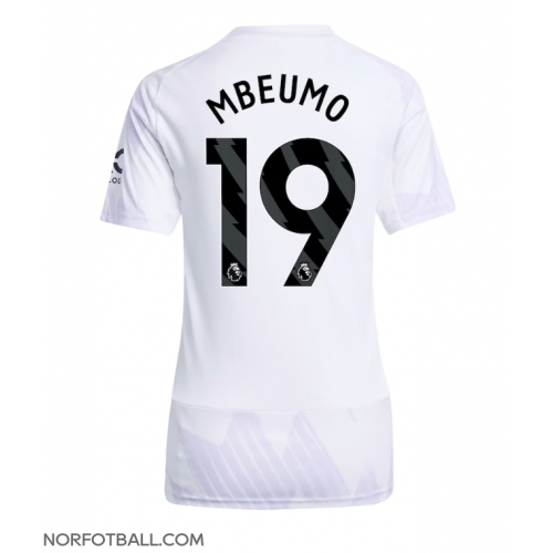 Billige Fotballdrakt Manchester United Bryan Mbeumo #19 Replika Bortedrakt Dame 2025-26 Kortermet Billige Fotballdrakt Manchester United Bryan Mbeumo #19 Replika Bortedrakt Dame 2025-26 Kortermet